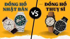 Đồng hồ Nhật Bản vs Thụy Sĩ: Cuộc đối đầu kinh điển trong thế giới thời gian