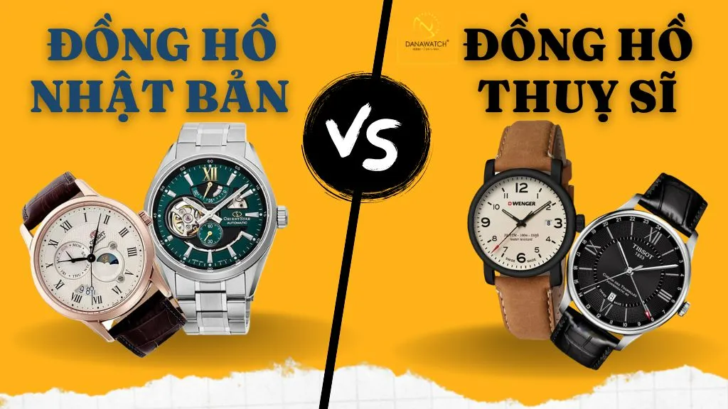Đồng hồ Nhật Bản vs Thụy Sĩ: Cuộc đối đầu kinh điển trong thế giới thời gian