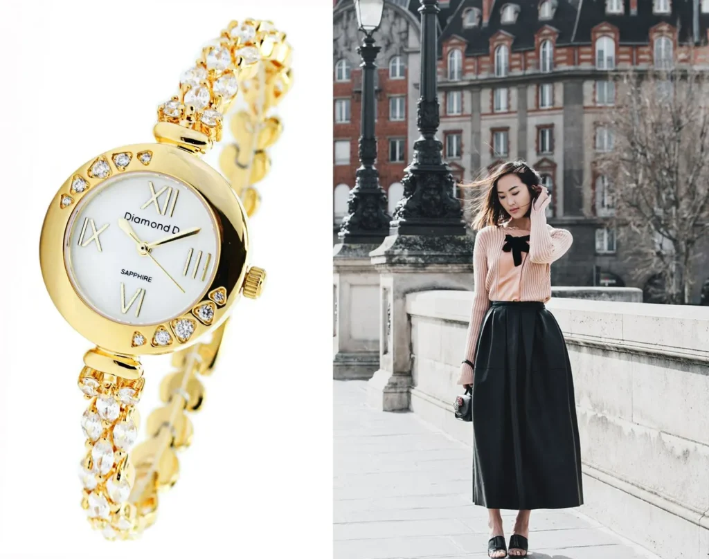 Tại sao đồng hồ đeo tay là phụ kiện thời trang không thể thiếu của phái đẹp?